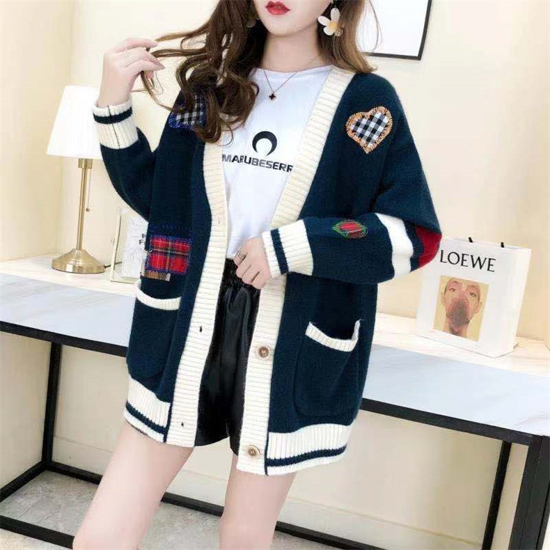 Casava Color Knitted Cardigan