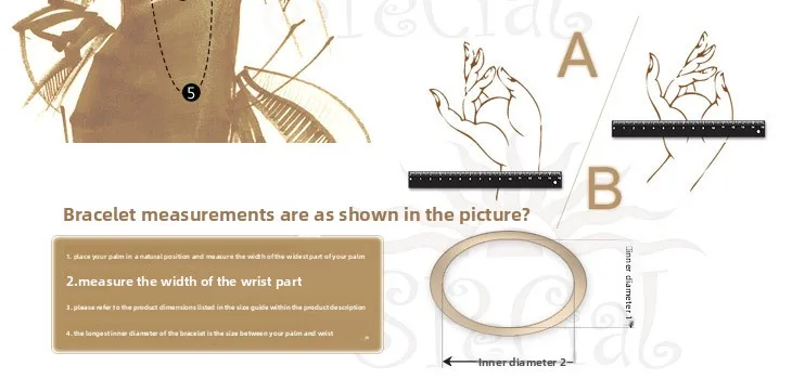 Exaggerated Waves Brown Resin Bangle for Women, 3 Pieces Set