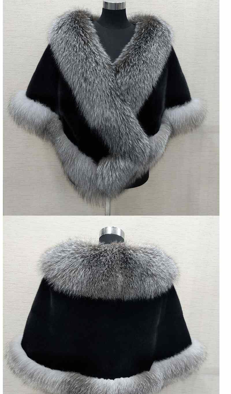 Elegant Sleeveless Collarless Women's Artificial Fur Top Mid-Length Lightweight