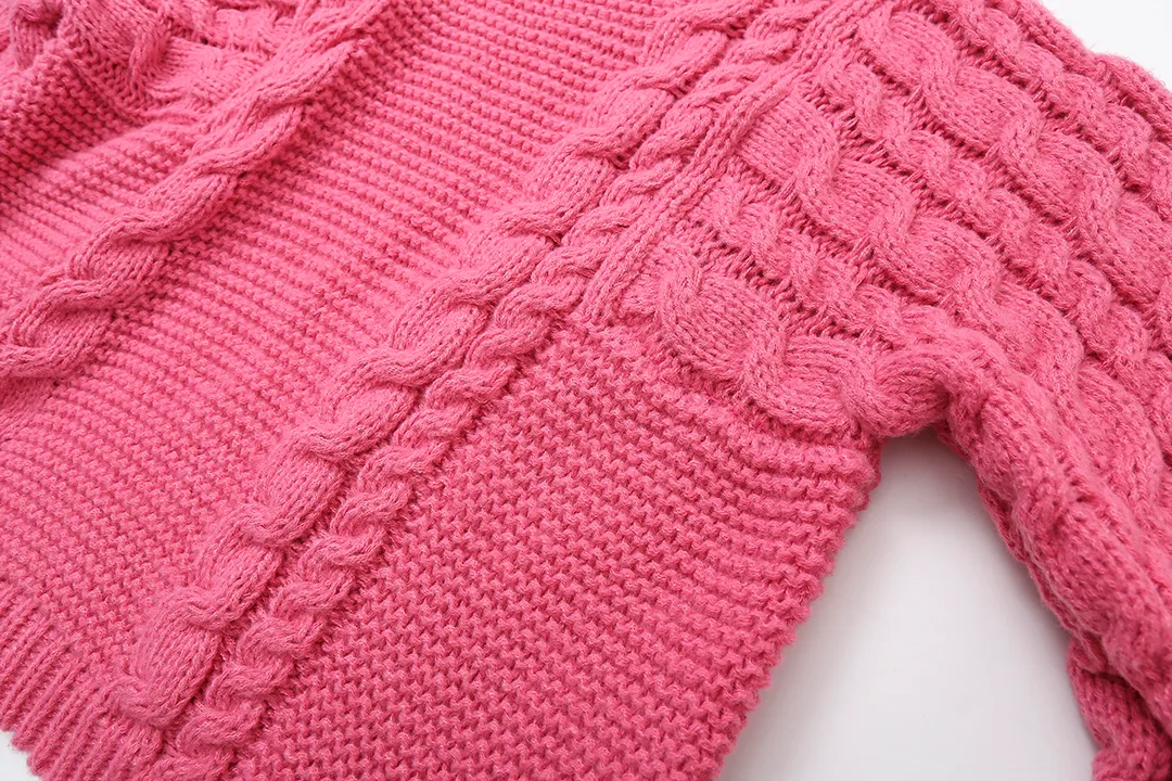 Romantic Loose Long Sleeve Knit Sweater for Women