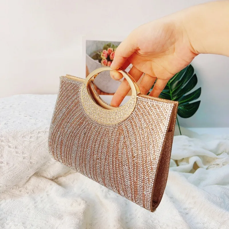 Women’s Square Evening Bag in PU Leather with Chain Strap, Stylish for Spring and Summer