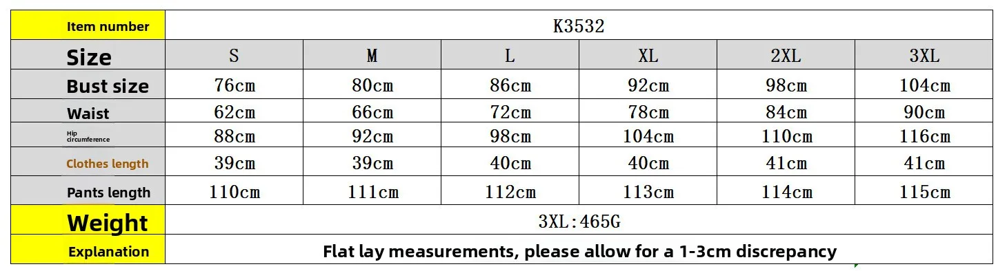 Casual Solid Color Cotton Wide Leg Pants with Patchwork in 2 Pieces Pant Co-ord Set size guide