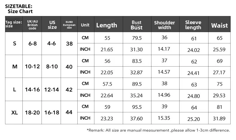 Simple Style Slim Fit Women's Base Shirt in Polyester Spandex for Autumn size guide