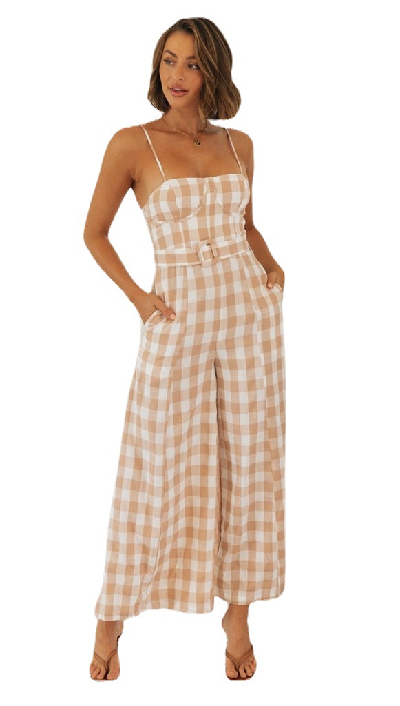 Casava Jumpsuit Streetwear Lattice