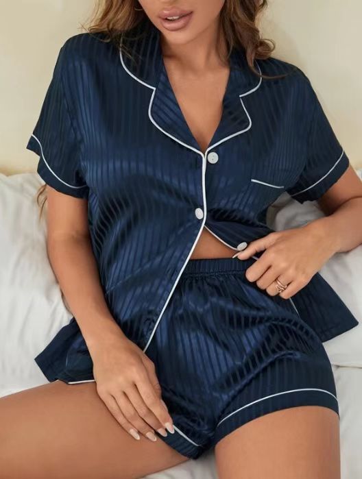 Casava Heartline Satin Lounge Set