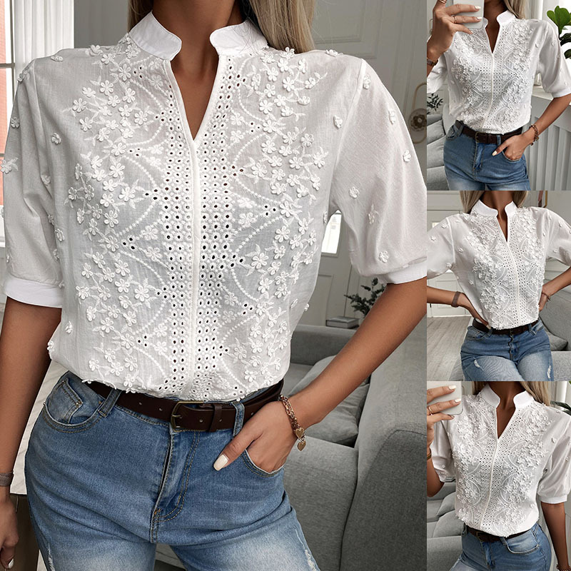 Short Sleeve Blouses