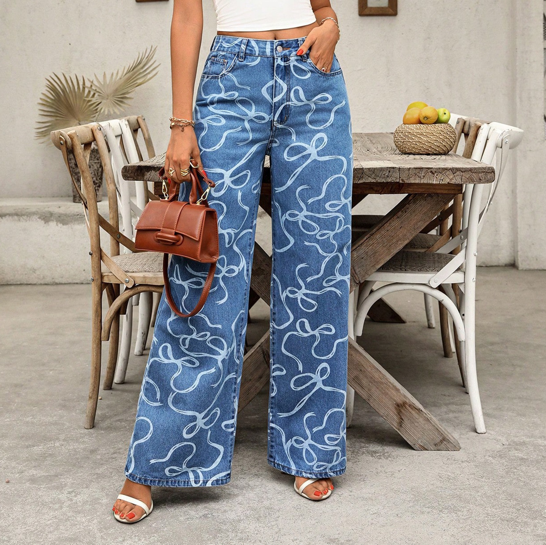 Casava Printed Jeans