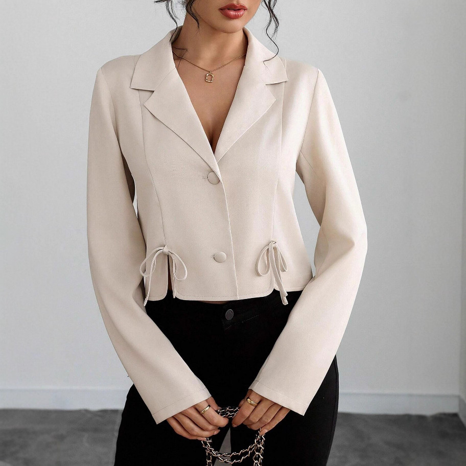 Blazer In Elastane Fabric