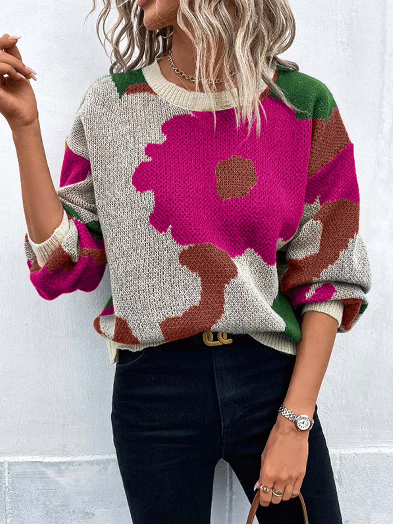 Round Neck Sweater