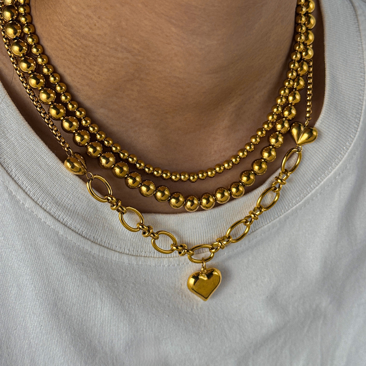 Casava Lobster Clasp Necklace