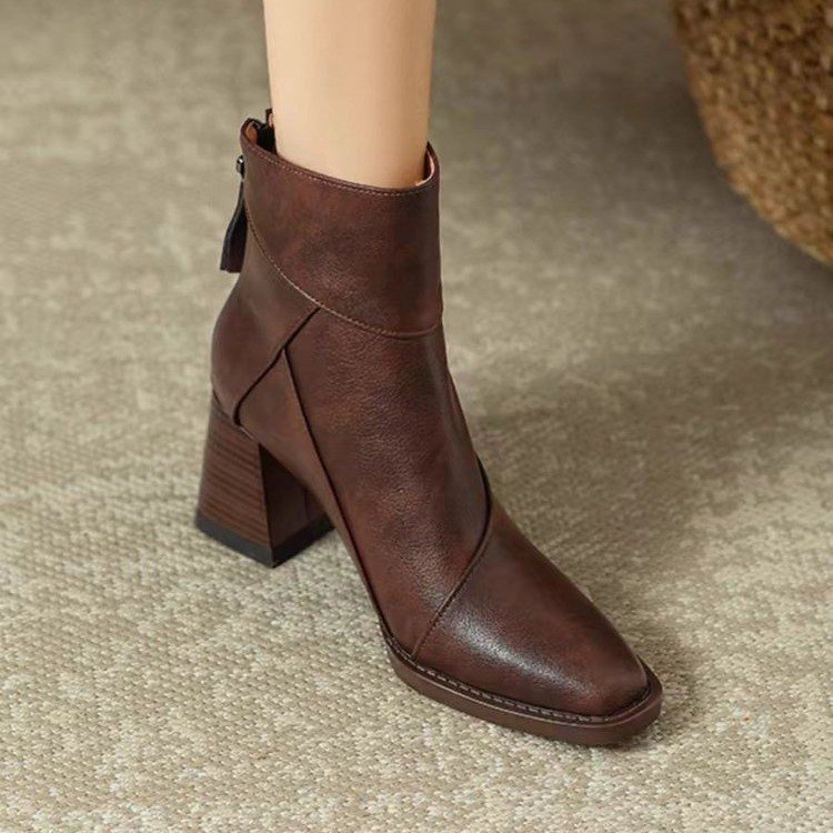 Casava British Edge Martin Booties