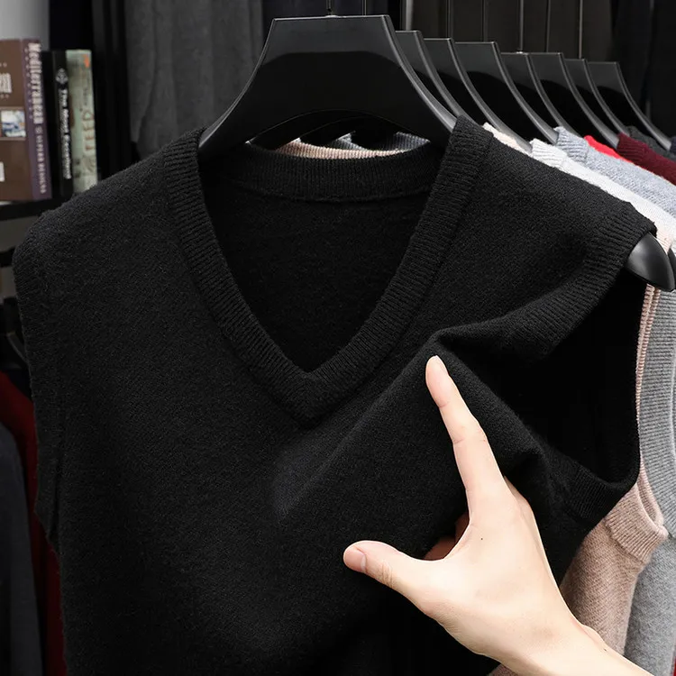 Casava Woolen Vest Thickened Sweater