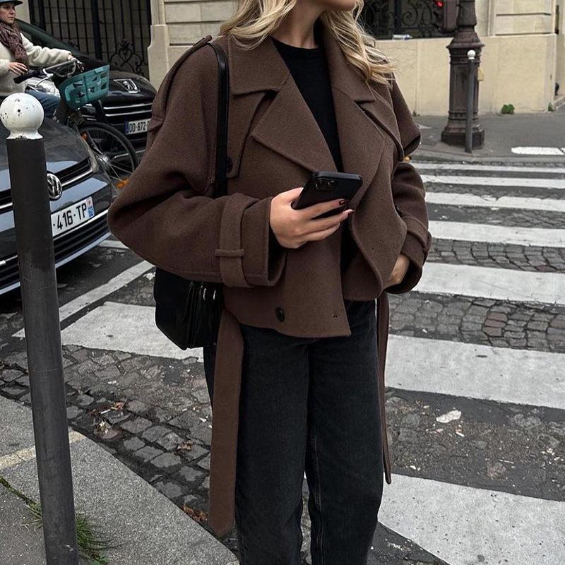 Casava Elegant Woolen Coat