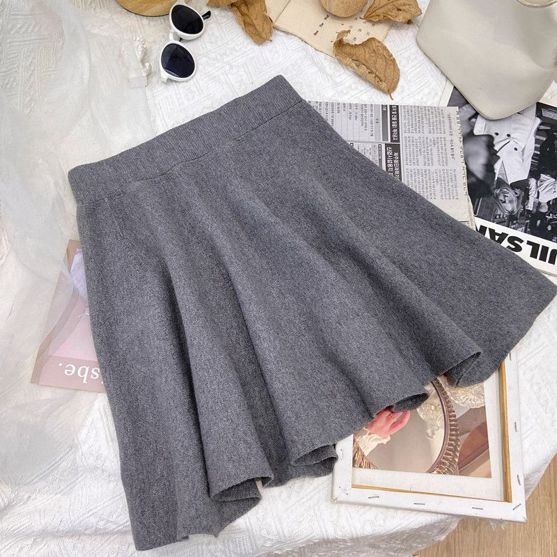 Casava High Waist Knitted Mini Skirt