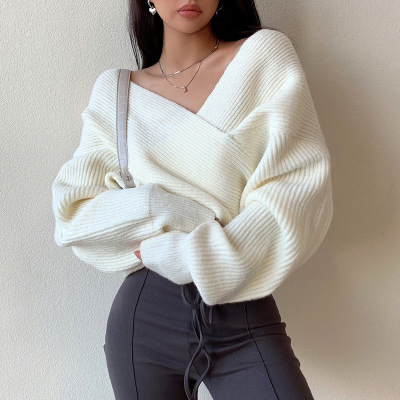 Casava Cross-Shoulder Sweater