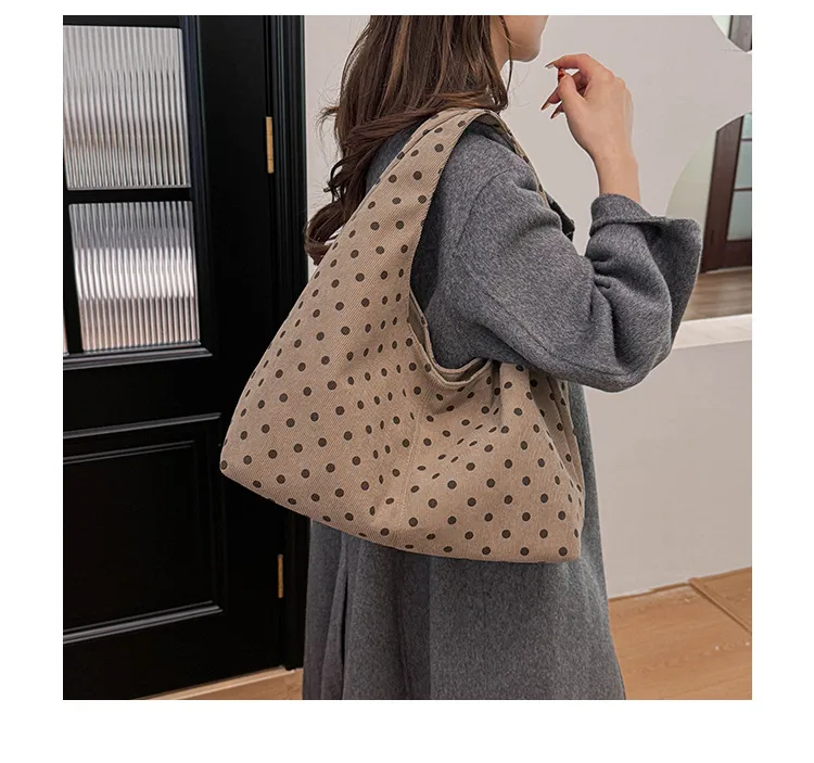 Women’s Leopard Print Square Canvas Tote Bag with Sewing Thread Detail and Single Shoulder Strap