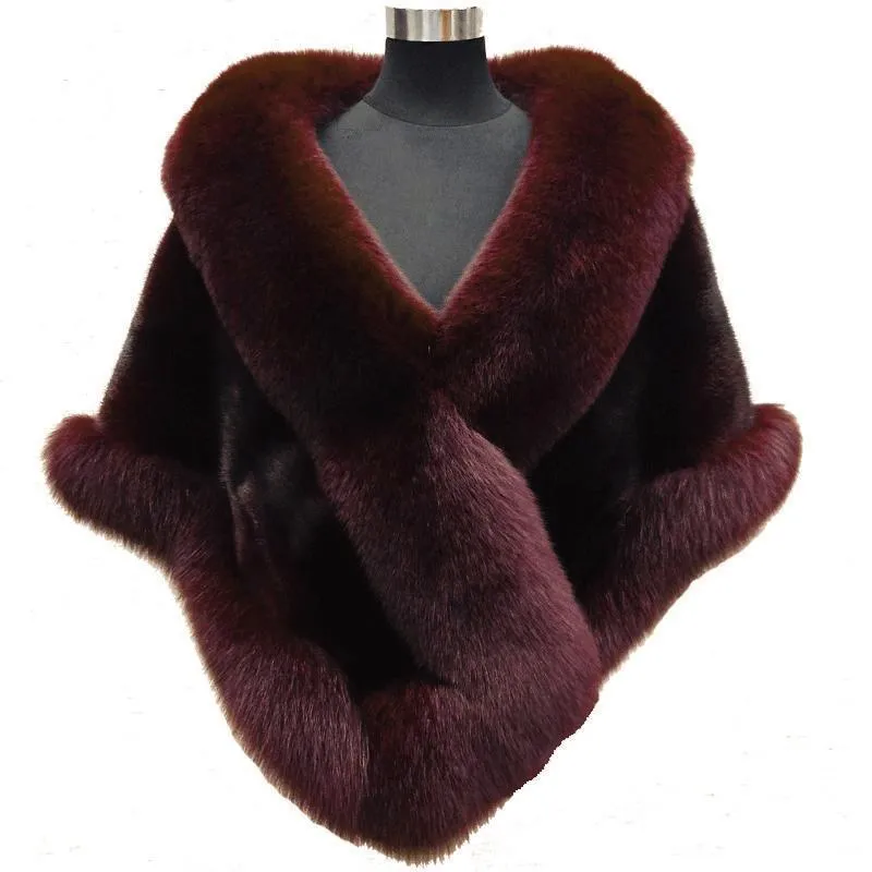 Elegant Sleeveless Collarless Women's Artificial Fur Top Mid-Length Lightweight