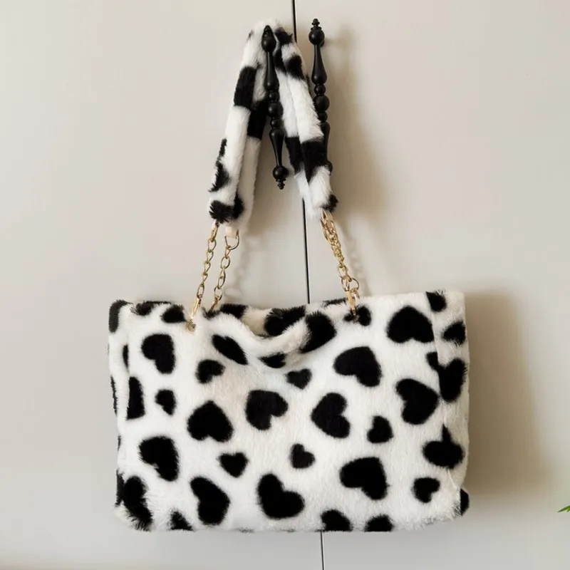 Adults Polyester Crossbody Bag with Printing, Perfect for Autumn & Winter